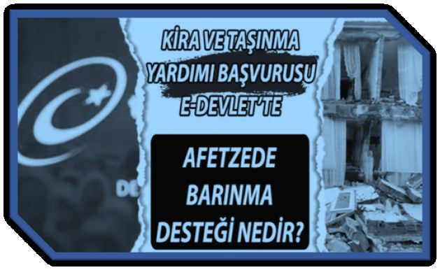 AFAD Kira Ve Taşınma Yardımı Başvurusu