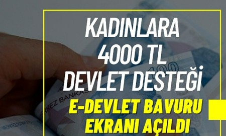 Aile Bakanlığı'ndan kadınlara 4000 TL PARA DESTEĞİ !! Tüm EV Hanımları başvurabilecek !!