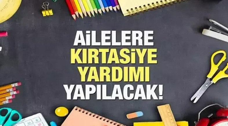 ÇOCUKLU AİLELERE MÜJDE !!! KIRTASİYE YARDIMI BAŞVURUSU E-DEVLET !!