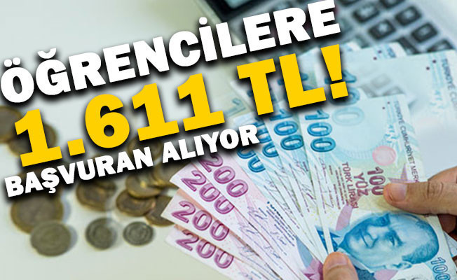 İlkokul, ortaokul, lise ve üniversite öğrencilerine 1.611 TL yardım parasını veriliyor!