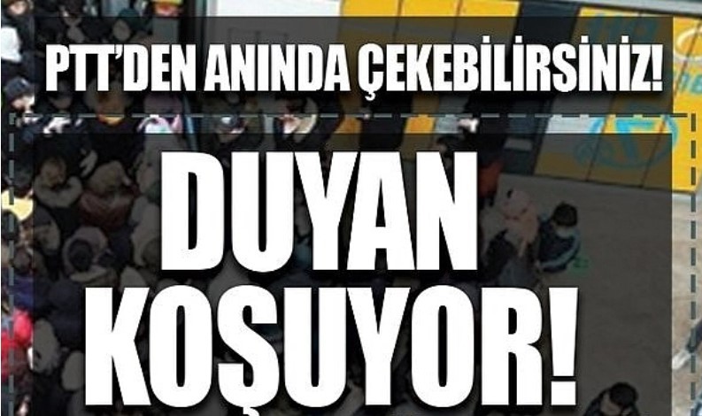 Son Dakika bu Haberi duyan PTT ye Koşuyor !!! Ödemeler başlıyor! 600 TL 900 TL ve 2.500 TL anında nakit destek verilecek..