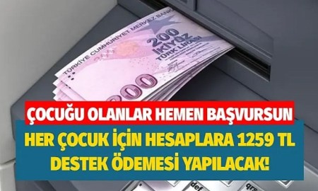 SON DAKİKA - ÇOCUĞU OLAN AİLELERE MADDİ DESTEK SAĞLANACAK !!